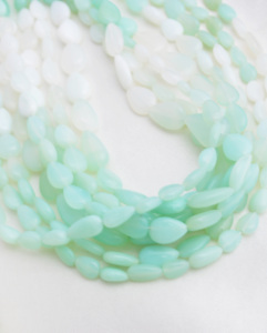 Cuentas de Ópalo Azul de 60.00 Quilates Promedio, Forma de Gota Lisa, Piedra Preciosa para la Elaboración de Joyería Fina - Product Image 4