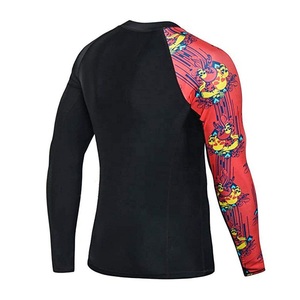 Rashguard MMA sur mesure UPF50 respirant à manches longues en Spandex/Nylon de haute qualité - Product Image 3