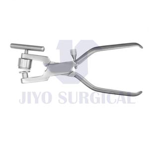 Instrumentos de implante dental Manual de alta calidad de 17 cm 100%, trituradora de huesos y molino dorado CE ISO aprobado - Product Image 3