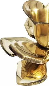 Brass <b>Candle</b> <b>Stand</b> for Home Decoration Antique Lotus Design Tealight Holder for Dining Table - Product Image 2