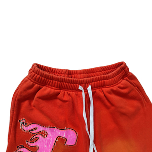 Nuevo estilo de punto Flare pantalones de chándal logotipo personalizado hombres invierno peso pesado pantalones de hombre, recto, rayas curvas - Product Image 6