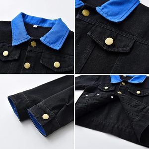 Chaquetas Vaqueras de Manga Larga para Niños, Estilo Vintage, Ropa de Bebé, Venta al por Mayor Directa de Fábrica, OEM Personalizado - Product Image 6