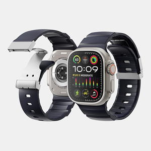 Bracelet de montre intelligent pour <span class=keywords><strong>Apple</strong></span> Watch Series 10 46mm OEM Bracelet de montre magnétique en silicone Bracelet de montre pliant pour la vente du vendredi noir - Product Image 1