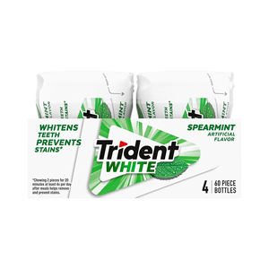 Goma de Mascar Tropical Twist, Sabores Frutales, Sin Azúcar, Trident, Paquete de 12 Piezas - Product Image 5