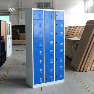 <span class=keywords><strong>Armoire</strong></span> de rangement en métal pour vêtements, 24 portes, <span class=keywords><strong>vestiaire</strong></span> en acier pour le personnel - Product Image 6