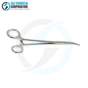 Pinzas ergonómicas para arteria Fraser Kelly, mango curvo antideslizante, acero alemán para un uso cómodo durante procedimientos largos - Product Image 3