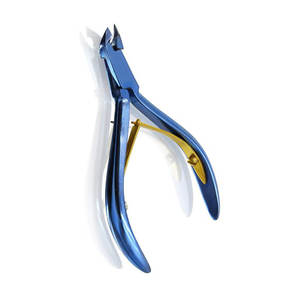 Ensemble de 1 pince à cuticules professionnelle en acier inoxydable avec une large ouverture de mâchoire, conception durable, kit de boîte personnalisée OEM/ODM LA ELAHI - Product Image 5