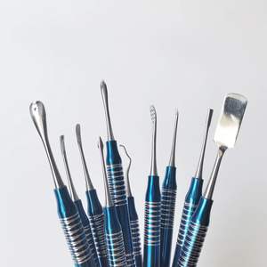 10 Uds implante Dental Manual elevador de periostio instrumentos de cirugía Oral para elevación sinusal y separador divisor reflectante - Product Image 2