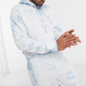 Conjunto Deportivo Cómodo para Hombre, Manga Larga y Pantalones Cortos, con Logotipo Personalizado, Diseño Sólido, Estilo Urbano, Chándal de Punto, Primavera - Product Image 2