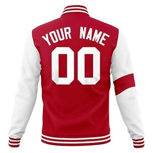 Vente en gros Veste de baseball universitaire Blouson aviateur léger pour adultes et jeunes Logo personnalisé Veste de baseball universitaire pour hommes - Product Image 5