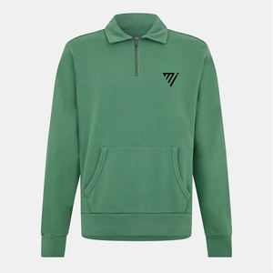 OEM personalizado sudadera con media cremallera Lisa calidad sudadera directo de fábrica de los hombres al por mayor sudadera para Unisex - Product Image 1