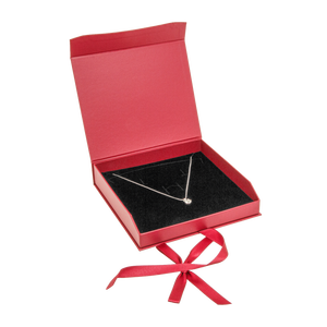 Serie 0275 CELEBRATION – Il collier presentato in modo festoso | Scatola per collier 158×158×30 mm - Product Image 2