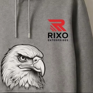 Sweat à capuche oversize pour homme avec imprimé graphique, coupe ample, style streetwear, 100% coton, logo sur le devant, saison hivernale, poche unie - Product Image 4
