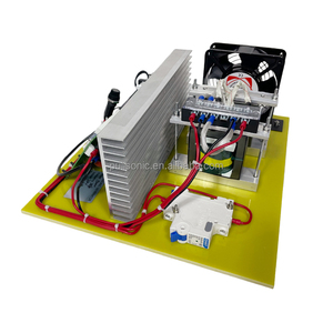 Generador ultrasónico digital 600W con seguimiento <span class=keywords><strong>de</strong></span> frecuencia y temporizador Limpiador industrial Sonicador <span class=keywords><strong>de</strong></span> potencia 28kHZ-40kHZ - Product Image 1