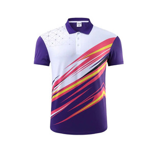 2024 nuevo estilo de moda personalizado estilo de calle Gran oferta transpirable 100% algodón Material liso Golf camiseta - Product Image 5