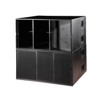 Pro Audio Single 18 \ "Ferrite Highout Subwoofer VX18AT/PA Party DJ Karaoké Amplificateur Numérique Double Passifs 4ohm 8ohm Haut-parleurs