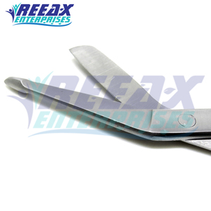 Ciseaux à bandage utilisés à l'hôpital Meilleur fournisseur Instrument chirurgical en acier pour dispositif médical par REEAX ENTERPRISES - Product Image 4