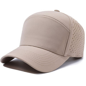 Casquette de baseball en toile solide et sportive de haute qualité, personnalisable pour hommes, avec fermeture à boucle métallique, vente en gros - Product Image 4