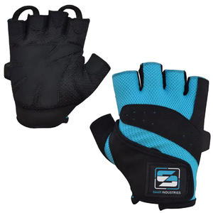Guantes de levantamiento de pesas con logotipo personalizado de tasa de fábrica, guantes de entrenamiento de medio dedo, guantes de gimnasio antideslizantes para hombres y mujeres - Product Image 1