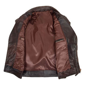 เสื้อแจ็กเก็ตหนังของผู้ชายเสื้อแจ็คเก็ตแบบลำลองสำหรับนักขี่มอเตอร์ไซค์เสื้อโค้ทแจ็คเก็ตกันลมสำหรับฤดูหนาว - Product Image 6