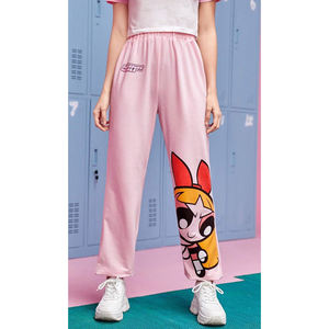 Pantalones para correr de lana de algodón informales para mujer, transpirables, cómodos, pantalones para correr, cordón elegante, el mejor precio para el invierno - Product Image 1