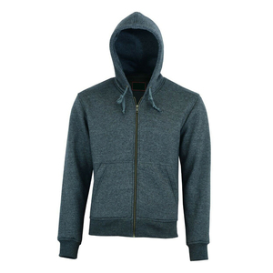 Concevez votre propre logo personnalisé sweat à capuche pour hommes avec fermeture éclair vente à chaud personnalisé à manches longues sweats à capuche avec fermeture éclair service OEM personnalisé - Product Image 2
