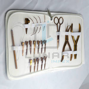 ชุดเครื่องมือสำหรับต่อผมไมโครลิงค์นวัตกรรมสีโรสโกลด์ออกแบบโลโก้ได้ตามต้องการ - Product Image 5