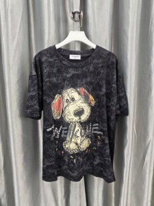 Camisetas de Mujer de Talla Grande con Estampados y Diseños Nuevos de LYG OEM ODM 2026, Camisetas Holgadas de Verano para Mujer, Ropa de Mujer - Product Image 3