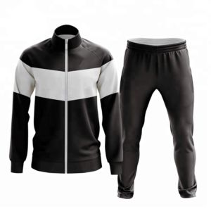 Custom Logos High Quality Jet <b>Black</b> Fleece Tracksuits <b>String</b> Hood Waistband Plus Size Solid for Winter Breathable for Unisex - Product Image 4