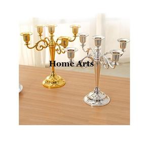 Candélabre de qualité supérieure, dernier design, couleur or, en aluminium, taille et forme personnalisées. - Product Image 5