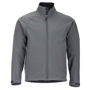 Chaqueta Softshell Personalizada para Hombre, para Otoño e Invierno, con Cierre, Impermeable, Ecológica, Cortavientos, Transpirable, con Cuello Alto de Lona - Product Image 1