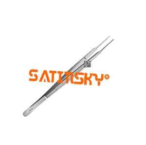 Fórceps de tejido de pulgar GERALD 18 CM Instrumentos de microcirugía Manual de acero inoxidable Certificado CE Clase III Fabricado 420 - Product Image 1