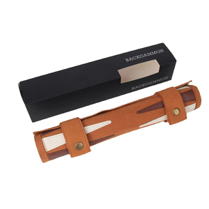 MORGANS INDUSTRIES Jeu de Backgammon Unisexe en Cuir Écologique Pliable avec Pions et Dés en Bois pour Jouer - Product Image 6