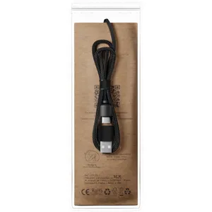 C38 5-in-1 Sustainable USB Charging Cable for Gadgets for Promotions - Product Image 4