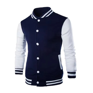 Chaqueta Bomber de Lona Vintage Personalizada para Hombre, Diseño Clásico con Botones Frontales, Uniforme de Equipo, Venta al Por Mayor OEM 100% - Product Image 5