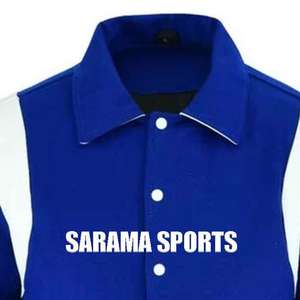 แจ็กเก็ตเลตเตอร์แมนมีโลโก้สไตล์โอเวอร์ไซส์แจ็กเก็ตทีมตัวแทนออกแบบได้ตามต้องการ - Product Image 5