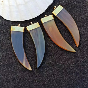 JOYERÍA Recién llegado, collar de cuerno de buey de Búfalo, joyería de hueso de estilo Animal pulido, cuentas de diseño Natural, regalos de boda para mujeres y niñas - Product Image 2