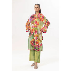 ชุดซาลวาร์คาเมซของผู้หญิงคอลเลคชั่นแฟนซีสำหรับใส่ในชีวิตประจำวันชุดอินเดียสีทึบ - Product Image 1