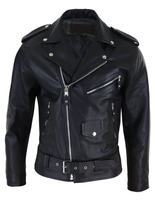 Veste de motard longue en cuir véritable pour homme, style classique, grande taille, noire, à franges, fermeture éclair, imperméable, écologique, de haute qualité