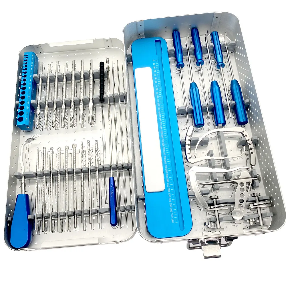 Instrument set for Locking Plate orthopedic instrument set ACL PCL Knee Arthroscopy Surgical Surgery Instruments Set