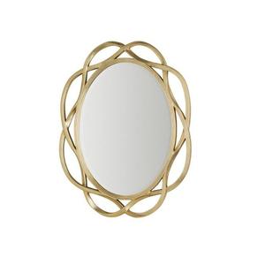 Trending <b>Christmas</b> Wall Mirror Hot Selling Bathroom Mirror <b>Costume</b> Size Gold Plated Home Decor Hanging Wall Mirror - Product Image 1