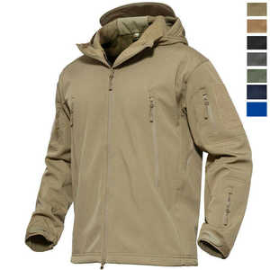 Custom <b>Men's</b> Lightweight Winter <b>Jacket</b> Hooded Stand Collar Corduroy <b>Waterproof</b> Windbreaker Breathable Outdoor Hiking <b>Work</b> Coat - Product Image 2