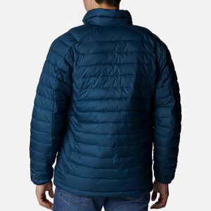 Haute qualité personnalisé surdimensionné coupe-vent doux bouffant veste d'hiver hommes vers le bas rempli bulle manteau à capuche col fermeture éclair Parkas - Product Image 2