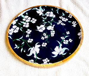 Meena สติกเกอร์งานฝีมือไม้ meena ศิลปะพื้นบ้านสติกเกอร์ไม้รายการชุดชามจานชามสลัดกับ meena ทำงาน - Product Image 6