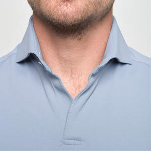 เสื้อโปโลแขนสั้นสำหรับผู้ชายผ้าฝ้ายโพลีเอสเตอร์ผ้าเทอร์รี่ปักลาย - Product Image 6