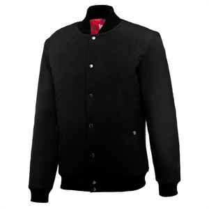 Veste de baseball en laine originale pour hommes, vêtements d'extérieur décontractés d'hiver avec boutons pour l'école et l'équipe, vêtements en gros - Product Image 5
