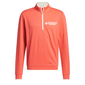 Pull-over surdimensionné à fermeture éclair pour hommes, col montant, sweat-shirt en polaire de polyester à col montant pour hommes, hiver personnalisé - Product Image 1