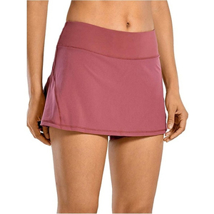 Vêtements de sport pour femmes avec poche pour balles, mini-jupe de tennis, vêtements de sport personnalisés à la mode, vente en gros de jupes de tennis pour femmes - Product Image 4