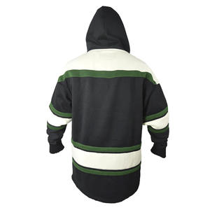 Sweat à capuche de hockey sur glace unisexe à double couche Tissu évacuant l'humidité avec impression de logo personnalisé OEM/ODM disponible - Product Image 2