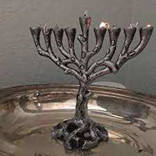 Cristal menorah - Product Image 2